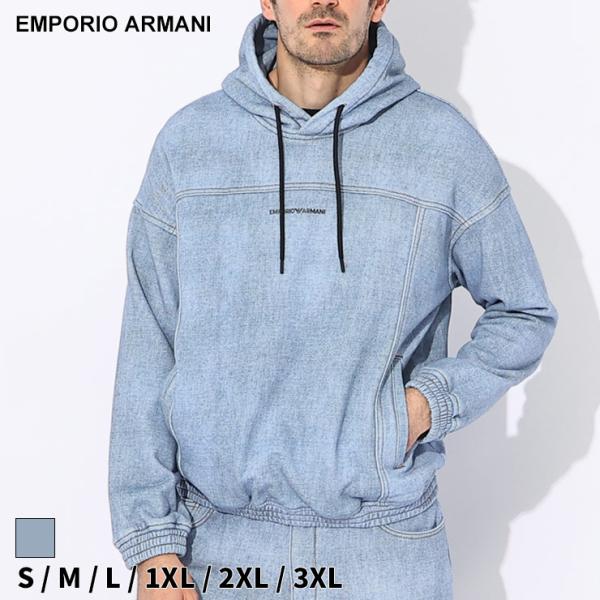 アルマーニ パーカー EMPORIO ARMANI エンポリオアルマーニ メンズプリント EA3D1...