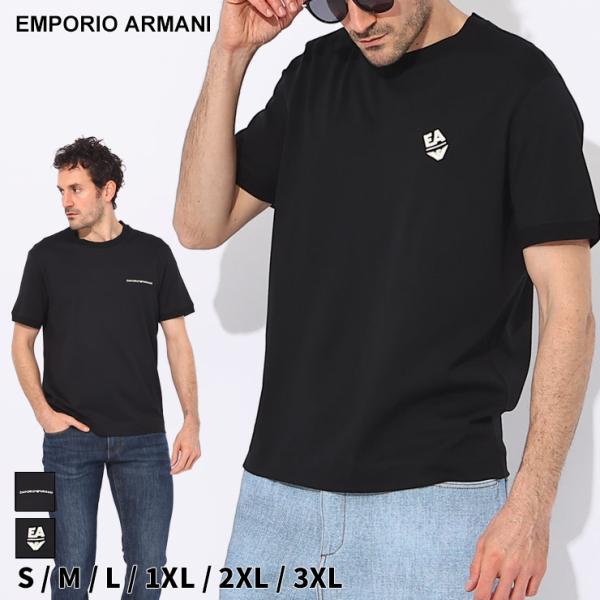 アルマーニ Tシャツ EMPORIO ARMANI エンポリオアルマーニ メンズ ロゴ EA3D1T...