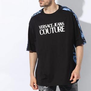 VERSACE 七分のTシャツ VERSACE JEANS COUTURE (ヴェルサーチェ ジーンズ クチュール