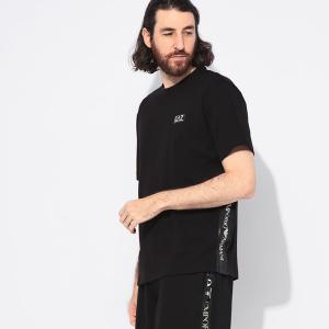 エンポリオアルマーニ EA7 プリントTシャツ クルーネック 半袖 メンズ