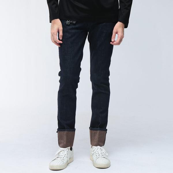 エンポリオアルマーニ メンズ デニムパンツ ボトムス EMPORIO ARMANI J06 スリムフ...