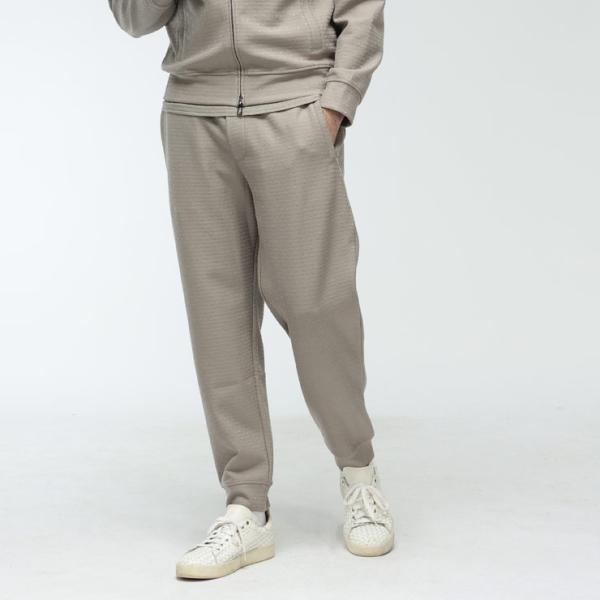 エンポリオアルマーニ パンツ メンズ EMPORIO ARMANI 総ロゴ ジャガード トラックパン...