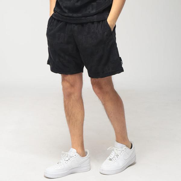 エンポリオアルマーニ EMPORIO ARMANI メンズ ショートパンツ モノグラムロゴ パイル ...