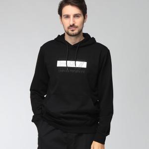 エンポリオアルマーニ メンズ パーカーEMPORIO ARMANI  EC限定 EA7 ロゴプリント スウェット プルオーバー パーカー EA7M2420AF13512 ブランド トップス