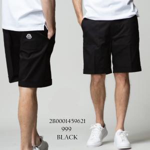 モンクレール メンズ ショートパンツ MONCLER 無地 コットン