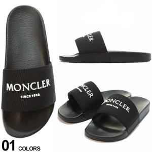 モンクレール サンダル メンズ MONCLER スライド サンダル シャワー サンダル ブランド ロゴ BASILE X シューズ 靴  MC4C00050M1664