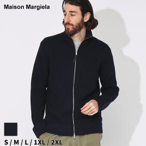 マルジェラ ニット Maison Margiela メゾン マルジェラ メンズ セーター カーディガン フルジップ ジャケット ブランド MEHA0013S17781 2024_vt｜zen