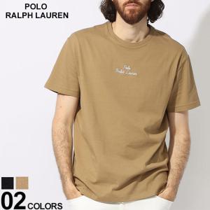 ポロラルフローレン Tシャツ POLO RALPH LAUREN メンズ カットソー 半袖 フロント刺繍 裾ロゴ ブランド トップス RL710936585｜ゼンオンライン
