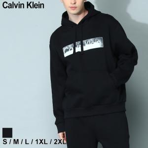 カルバンクライン パーカー メンズ Calvin Klein フーディー スウェット 裏起毛 ロゴ プルオーバー ブランド トップス 長袖 セットアップ対応 CK40JM973｜zen