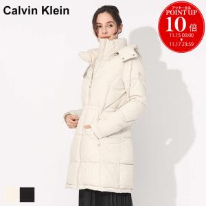 カルバンクライン コート Calvin Klein レディース ロゴ 中綿コート ブランド アウター ブルゾン CKLCW306579｜zen