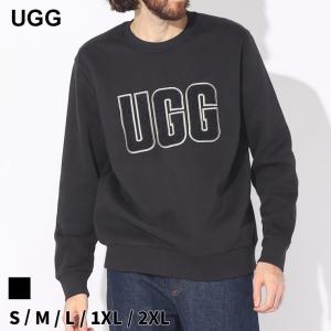 UGG アグ トレーナー メンズ スウェット ロゴ 裏起毛 クルーネック Logo Crewneck ブランド トップス トプルオーバー UGG1144325｜zen