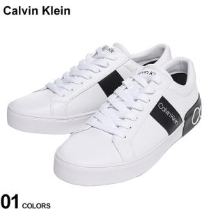 Calvin Klein (カルバンクライン) ワンポイント ヒールロゴ ローカット スニーカー ROYDAN CKROYDAN｜zen