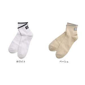 アグ UGG ソックス レディース ロゴ ショ...の詳細画像1