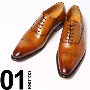 バーウィック BERWICK ビジネス シューズ 革靴 レザー ストレートチップ メダリオン レースアップ 内羽根 BW4115SICALFCUE メンズ ブランド