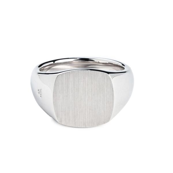 トム・ウッド メンズ リング TOM WOOD Kay Ring Satin ケイ サテン シグネッ...