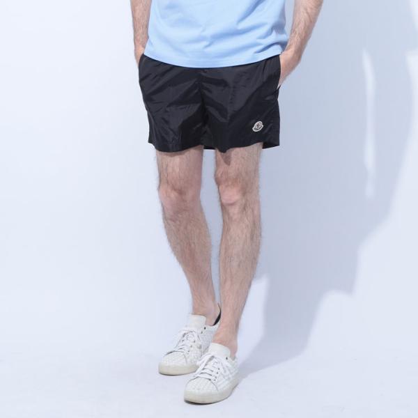 モンクレール MONCLER ショートパンツ メンズ ハーフパンツ 短パン ワンポイント メッシュイ...