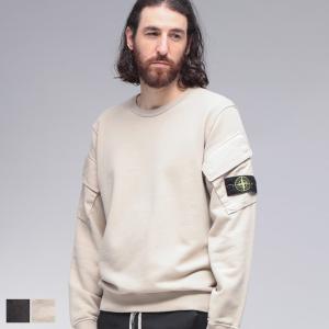 【即完sサイズ❗️】裏起毛❗️美品！STONE 　スウェットトレーナー STONE ISLAND（ストーン アイランド） スウェットシャツ 6100028 S0M20