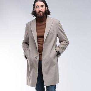 HERMES（エルメス） 極美品□HERMES カシミヤ100％ 襟裏ラムレザー