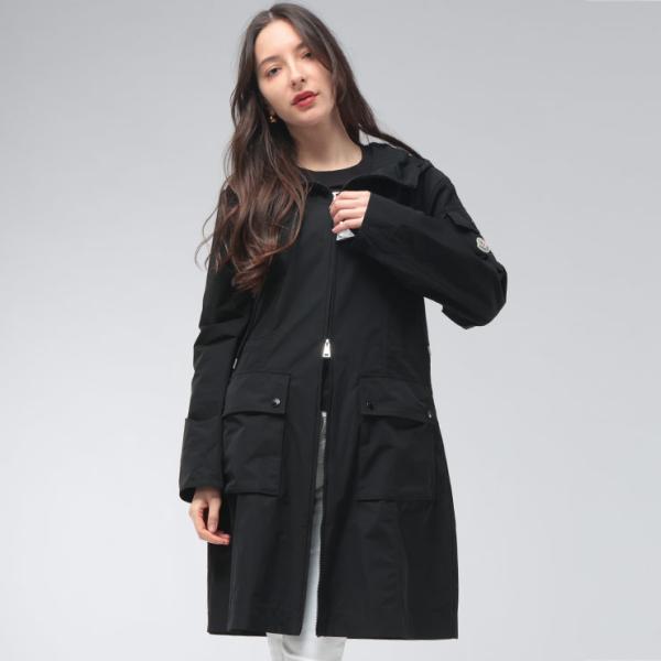 モンクレール MONCLER レディース ナイロンコート Laerte ロゴチャームジップ テクニカ...