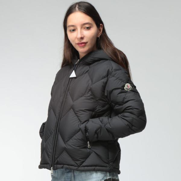 モンクレール MONCLER レディース ダウンジャケット フード付きショートダウン Arvouin...