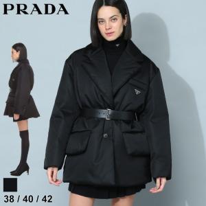 プラダ レディース ダウン PRADA ブランド ダウンジャケット アウター ジャケット ブルゾン ロゴ PRL29D862｜zen