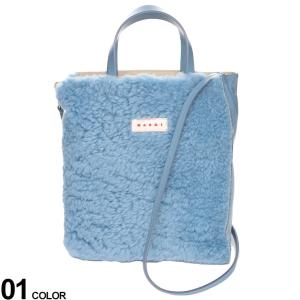 マルニ バッグ MARNI レディース ショルダーバッグ ハンドバッグ ロゴ MUSEO SOFT ミニバッグ ブランド 鞄 ボア MALSHMP0018U8 2024_vt｜zen