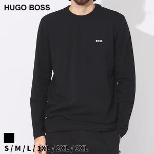 ヒューゴボス Tシャツ 長袖 HUGO BOSS メンズ ロンT ロゴ ブランド トップス レギュラーフィット HB50506365｜ゼンオンライン