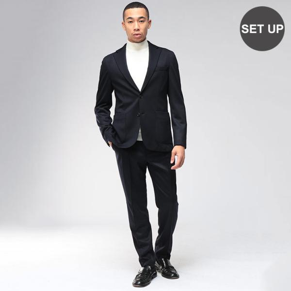 ヒューゴボス スーツ メンズ HUGO BOSS 生地ブランド REDA レダ ジャージ生地 無地 ...