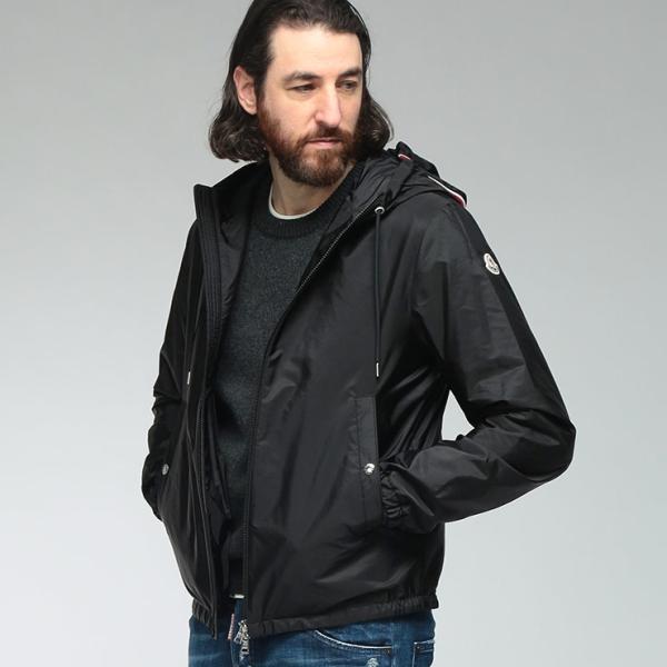 モンクレール メンズ ジャケット MONCLER ロゴ ワンポイント ナイロン フルジップ パーカー...