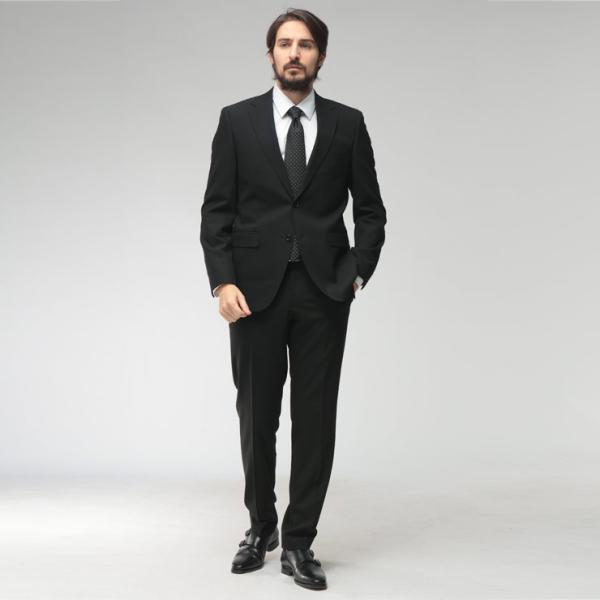 ヒューゴボス HUGO BOSS メンズ スーツ ストレッチ 無地 シングル ノータック HBHJ1...