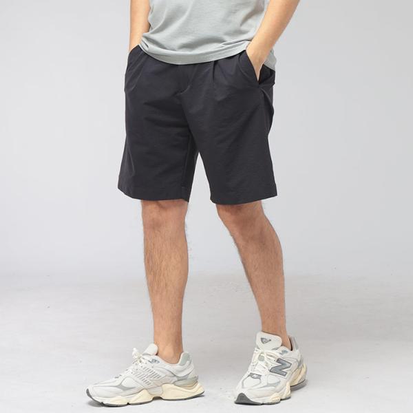 ヘルノ HERNO メンズ ショートパンツ シアサッカー ワンタック ショーツ HRPT000192...