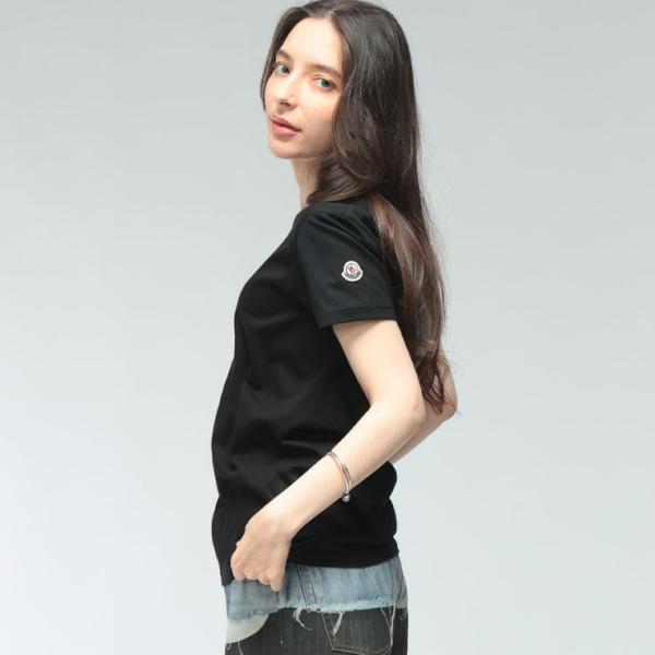 モンクレール MONCLER レディース Tシャツ 半袖 MCL8C73200V8058 クラシック...