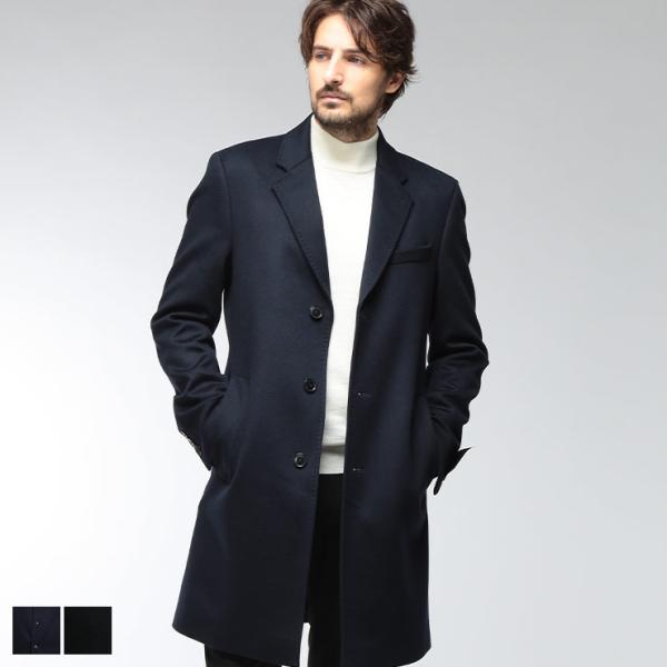 ヒューゴボス HUGO BOSS メンズ チェスターコート ウールカシミヤ シングル HYDE102...