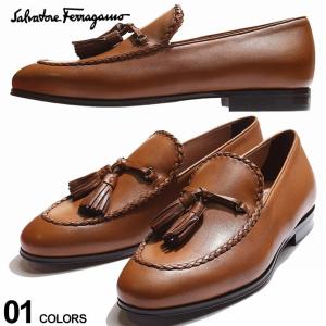 Salvatore Ferragamo サルヴァトーレフェラガモ レザー タッセル ローファー PATRICK ブランド メンズ シューズ 靴 革靴 レザー FG020065741524｜zen