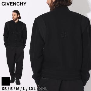 ジバンシィ ジャケット GIVENCHY メンズ アウター ボンバージャケット ロゴ 刺繍 バーシティジャケット ブランド ブルゾン GVBM00R64Y82｜zen