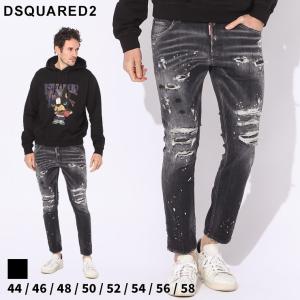 DSQUARED2（ディースクエアード） フェイクレザーパンツ COOL GUY FAUX