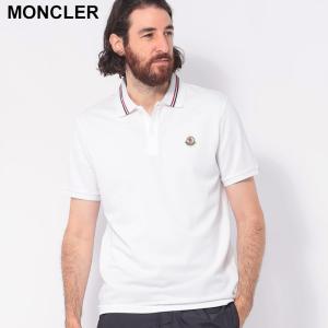 ⭐️美品　MONCLER ホワイト ポロシャツ RFID付き MONCLER モンクレール ポロシャツ メンズ | メンズ・ブランド