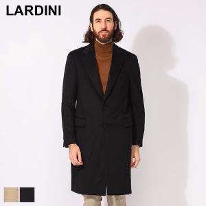 ラルディーニ LARDINI ブートニエール チェスターコート ロング丈