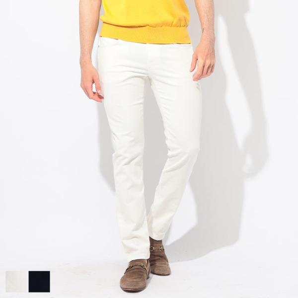 ピーティートリノ PT TORINO パンツ メンズ ストレッチコットン ジップフライ SLIM P...