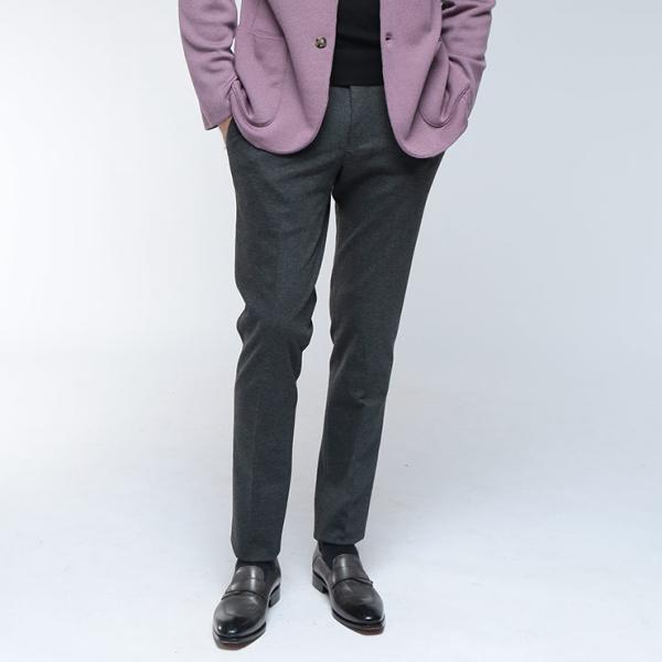 ピーティートリノ メンズ PT TORINO ストレッチ テックジャージ ノータック パンツ SLI...