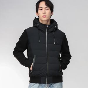 マッカージュ ダウン メンズ MACKAGE フロント ダウン フルジップ ニットパーカー コンビダウン ANDREWZ アンドルーズ MKGANDREWZ5｜ゼンオンライン