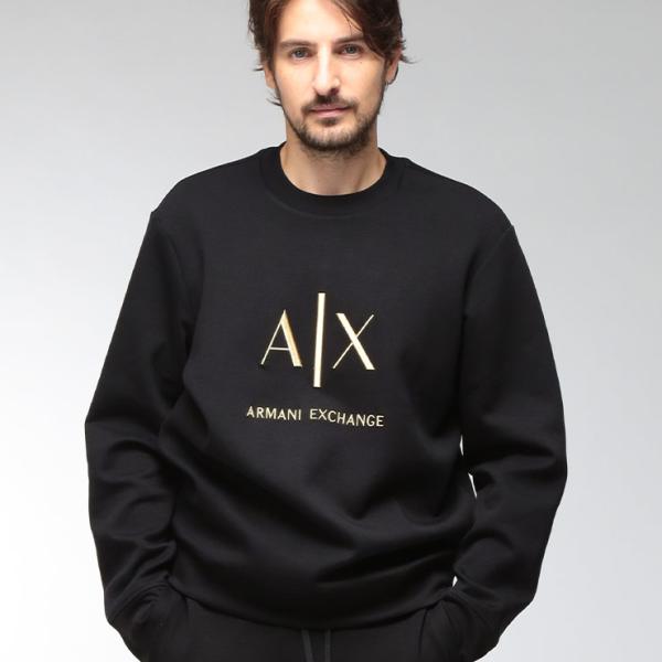 アルマーニ エクスチェンジ ARMANI EXCHANGE メンズ トレーナー 長袖 EC限定 スウ...