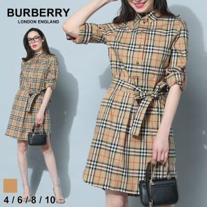 バーバリー シャツ BURBERRY ワンピース レディース シャツドレス