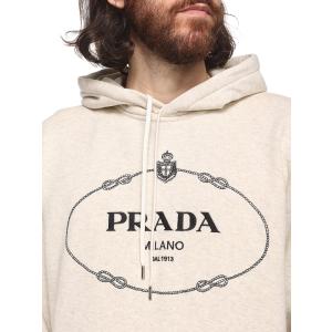 PRADA (プラダ) 裏毛 ロゴ刺繍 ポケッ...の詳細画像2