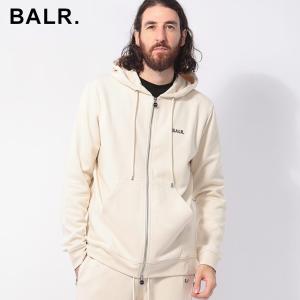 BALR.（ボーラー） メンズ ジップアップパーカー Q SERIES ZIP THROUGH