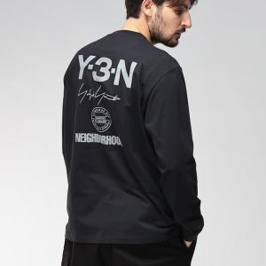 Y-3 ワイスリー 3-STRIPES LONG-SLEEVE TOP Tシャツ 長袖 クルーネック