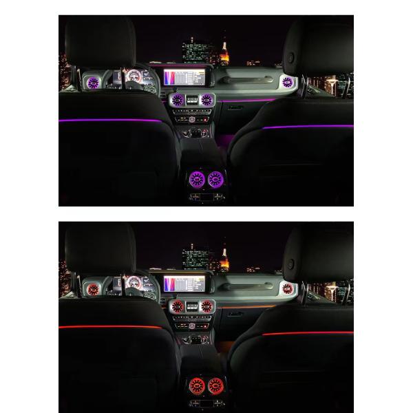 メルセデス ベンツ Benz W463a W464 新型Gクラス 前後部座席セット 64色LED エ...