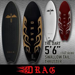 2023 DRAG [THE DART] 5'6"(167.6cm) 驚愕のチームライダーを揃えたドラッグ 子供も楽しめる ソフトボード サーフボード｜zenithgaragesurfplus