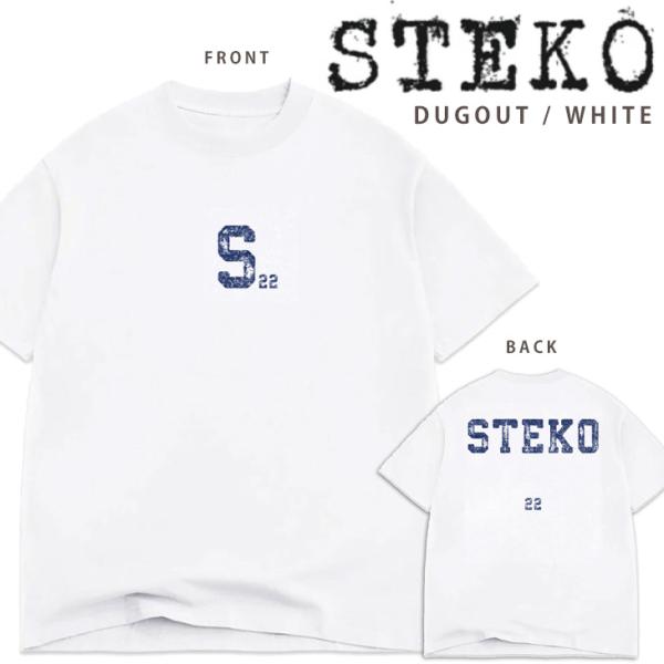 サンクレメンテ直輸入 STEKO：25ss Tee Dugout White コロへ・アンディーノ ...