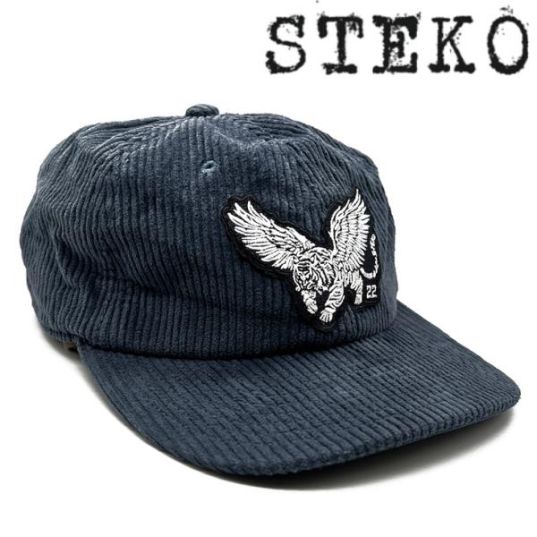 サンクレメンテ直輸入 STEKO：Tigre Hat Corduroy baseball cap コ...